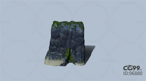 石山崖壁-cg模型免费下载-CG99