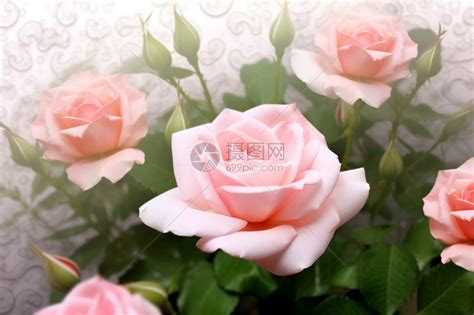 粉色玫瑰图片