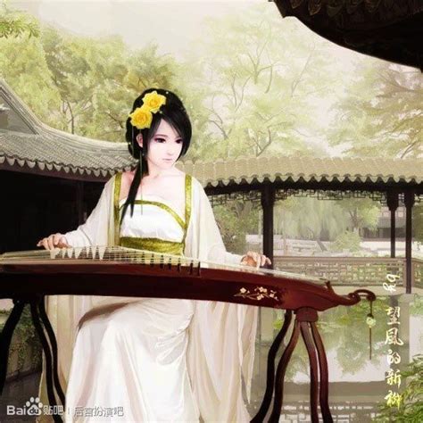 古风古筝帅气头像女生版