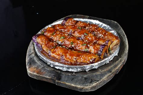 铁板茄子,中国菜系,食品餐饮,摄影素材,汇图网www.huitu.com