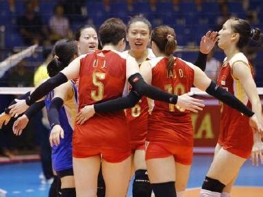 2017年世界女排大奖赛抽签结果：中国VS塞尔维亚