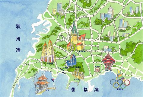 青岛地图全图高清版下载-青岛地图旅游版最新版 - 极光下载站