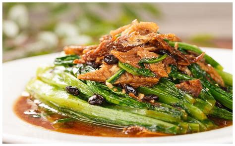 【🐟鲮鱼豆豉油麦菜的做法步骤图，怎么做好吃】吃饱再减肥啊77_下厨房