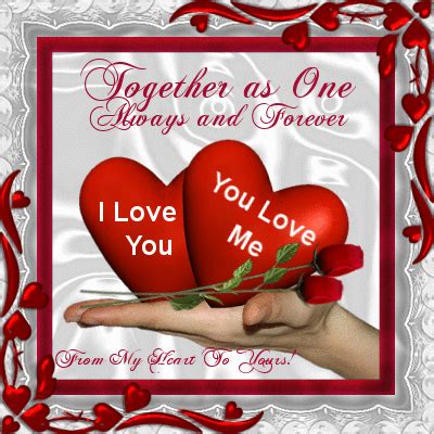 U And Me... Free I Love You eCards, Greeting Cards | 123 Greetings