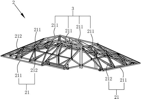 一种屋顶的钢架结构的制作方法