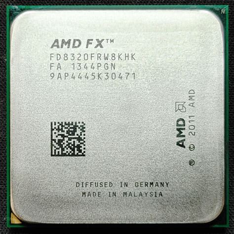 AMD FX-8320 : Test complet - CPU Processeur - Les Numériques