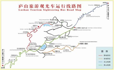 庐山地图线路图,庐山景区,庐山大_大山谷图库