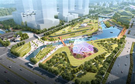 西安中央文化商务区丝路公园策划及概念规划