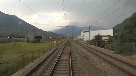 火车第一视角展望：瑞士火车