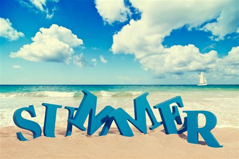 Hello july summer vacation isometric banner Vector Image