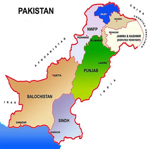 巴基斯坦行政区划_360百科