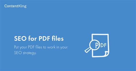 SEO and PDF files: the ultimate reference guide | ContentKing
