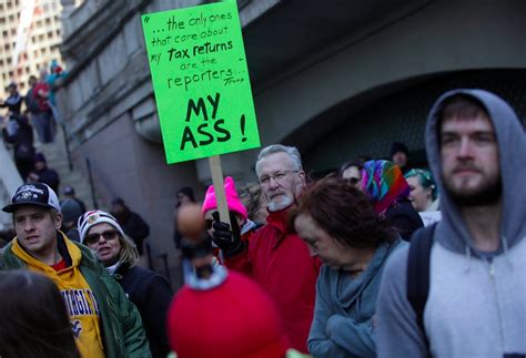 Butt Trump Protest in Chicago | POPSUGAR News