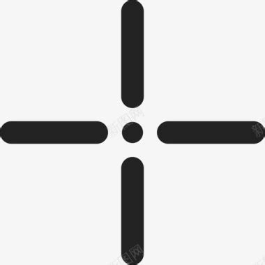 十字准星2平面图标设置在白色孤立插画图片素材_ID:423972445-Veer图库
