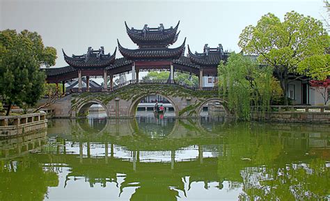 江苏吴江：水上绿化 河道变美-人民图片网