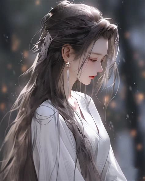 古风清冷系女生头像图片