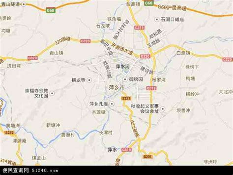 萍乡市地图 - 卫星地图、高清全图 - 我查