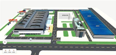 某工业园区厂区建筑规划设计SketchUp模型[原创] - SketchUp模型库 - 毕马汇 Nbimer