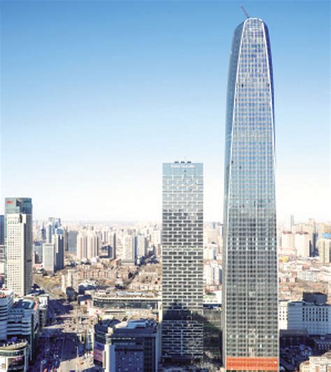 339米天津现代城封顶 再添一地标性建筑-建筑施工新闻-筑龙建筑施工论坛
