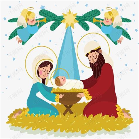圣诞救世主耶稣诞生素材图片免费下载_高清psd_千库网(图片编号9424024)