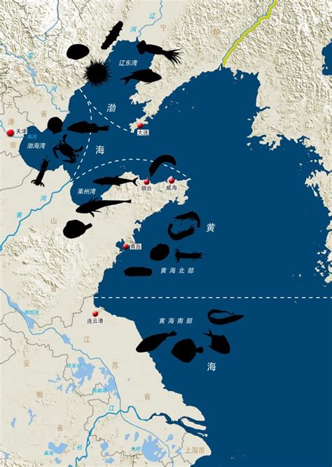 中国黄海地图全图