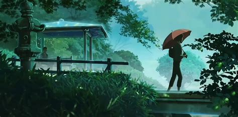 非主流淋雨头像