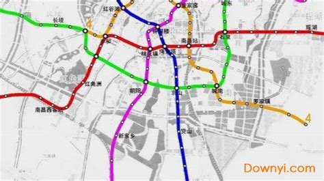 南昌地铁规划图下载-南昌地铁规划2021版下载高清版-当易网