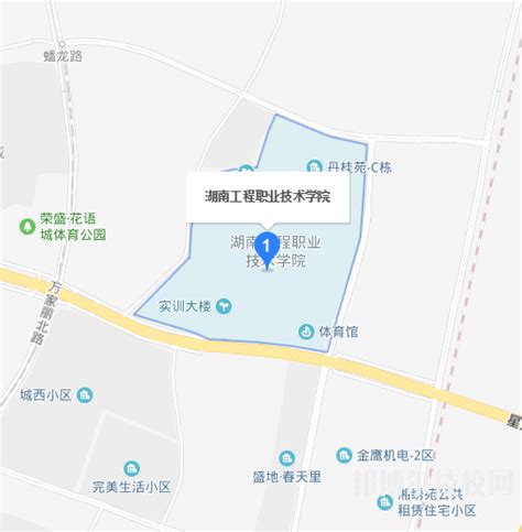 湖南汽车工程职业学院_校园地图