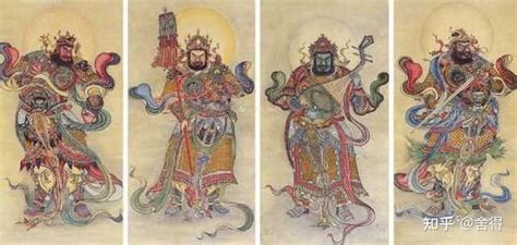 中国神话中的四大天王都叫什么？ - 知乎