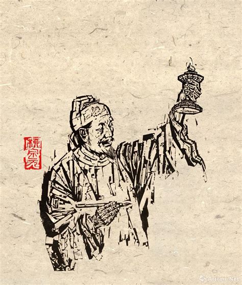 广西柳州市柳宗元石雕人像高清摄影大图-千库网