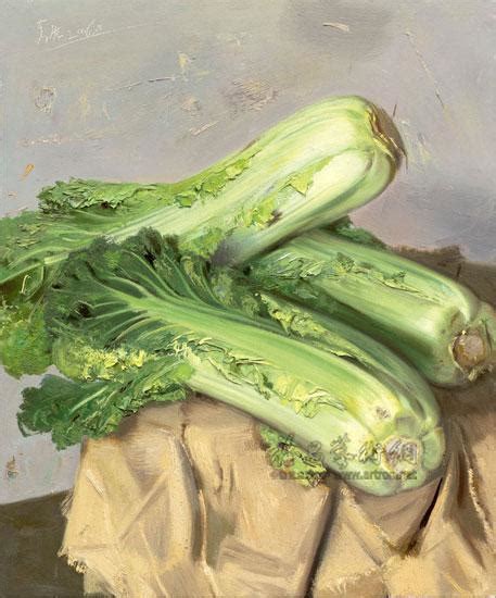 张智远的白菜系列古典写实油画作品|张智远|写实|白菜_新浪新闻