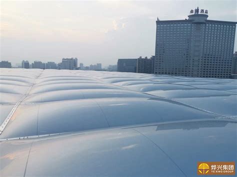 烨兴-东莞市民中心ETFE膜结构气枕屋面