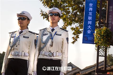 记者探营世界互联网大会安保：90后白衣女警保驾护航--中国庆元网