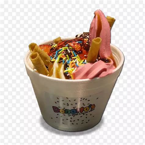 圣代冷冻酸奶冰淇淋风味冰淇淋PNG图片素材下载_图片编号3267130-PNG素材网