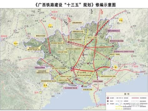 广西高铁运行图,高铁运行图,全高铁图版大图_大山谷图库