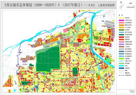 大西安规划最新规划图,2030年大西安规划图,西安市2025规划图_大山谷图库