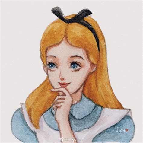 温柔强大爱丽丝头像女生