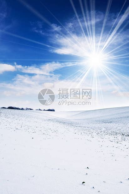冬天太阳图片