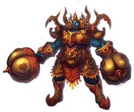 巨灵神“李天王手下战将之一”图片