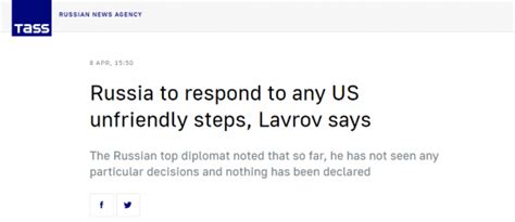 美国将驱逐俄罗斯外交官？俄外长：会对任何不友好举动作出反应_荔枝网新闻