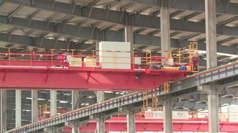 白银集团年产20万吨高导新材料项目开始主体设备安装