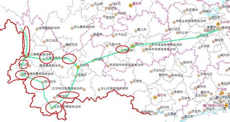 云南边境地图图片