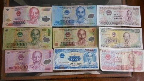 越南钱币图片