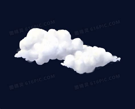 免抠云朵素材图片