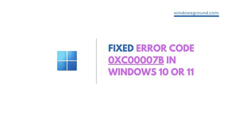 Fix error 0xc00007b in windows 10 or 11 | Application was unable to ...