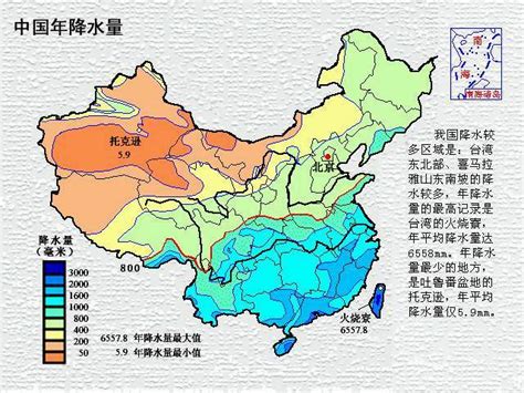 中国降水分布图,降水分布图,中降水_大山谷图库