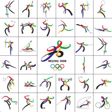里约奥运会运动图标图片素材免费下载 - 觅知网