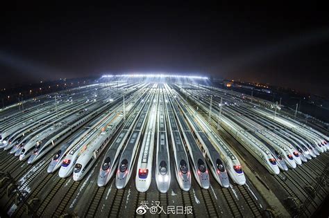一组震撼图片！厉害了，中国高铁！[威武]