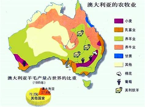 读“澳大利亚人口分布图”，澳大利亚人口主要分布在[]A．东南沿海地带B．西南沿海地带C．大自流盆地D．西部高原-初中地理-n多题