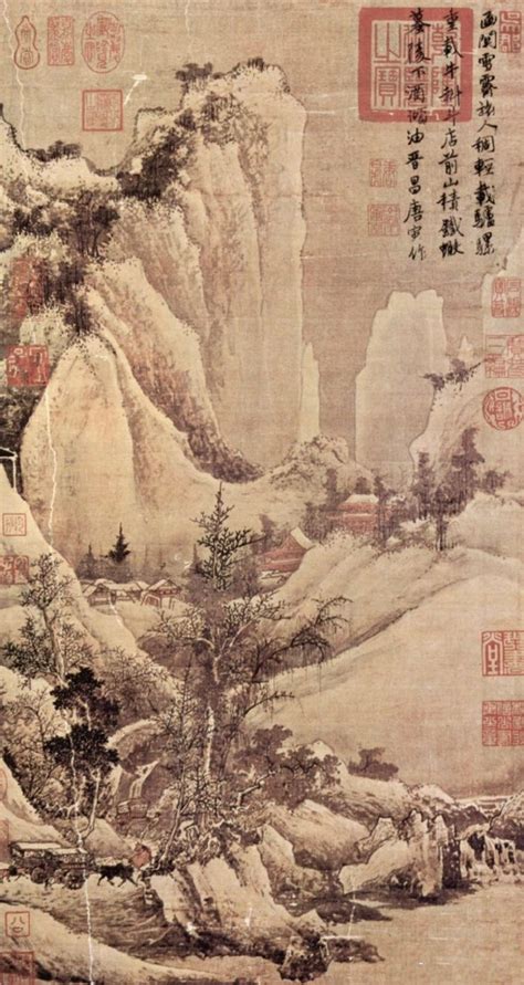 雪霁图图片